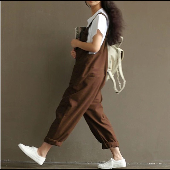 NWT Navy Zen Romper Overalls - Picture 2 of 7